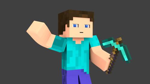 [RF] Minecraft Steve Rig preview image